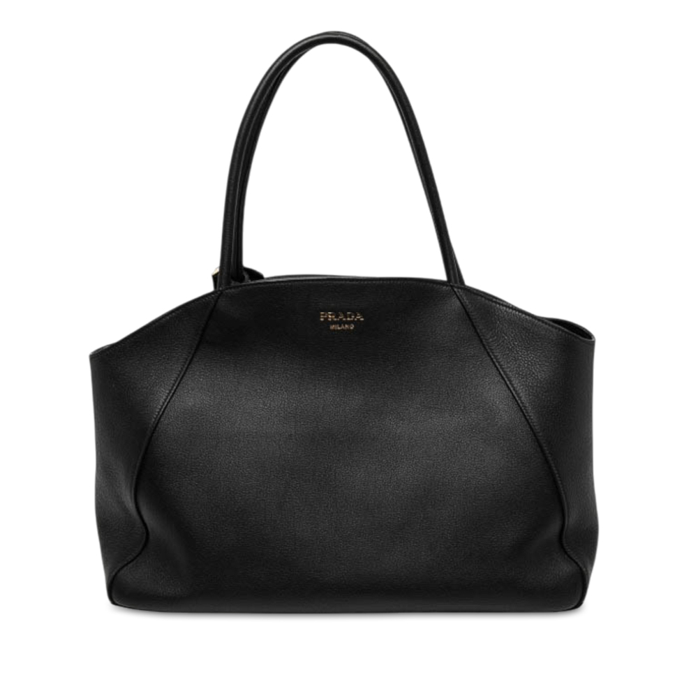 Pre-Loved Prada Large Soft Grain Leather Tote